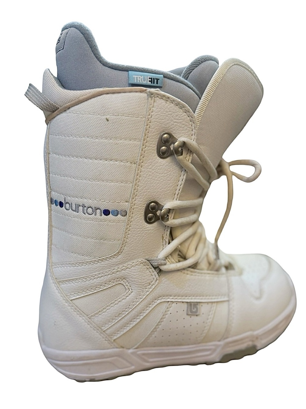 Burton Women's White Snowboard Boots - Lace-Up Support - Picture 6 of 11